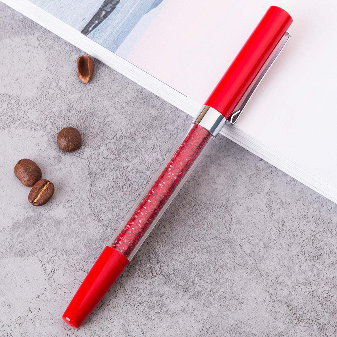 Wholesale Crystal Metal Gel Pen